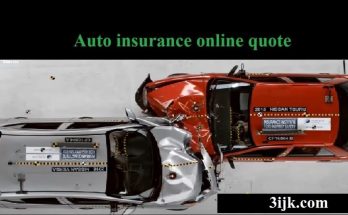 Auto insurance online quote