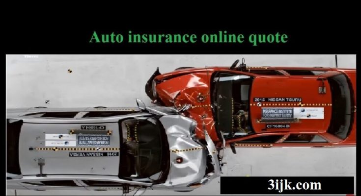 Auto insurance online quote